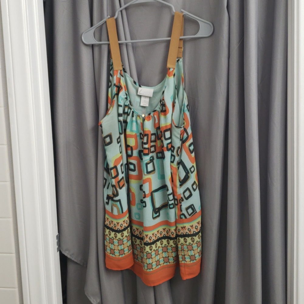 ➕ thick strap adjustable tank - Lane Bryant